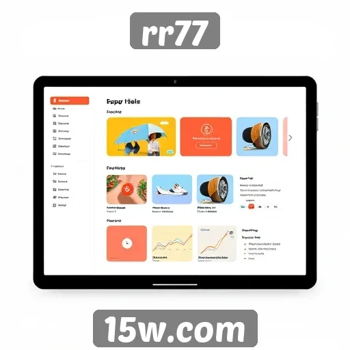 Análise da interface do site rr77 para novos usuários